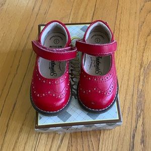 Footmates Red Lydia Shoes